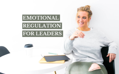 Emotional regulation for leaders
